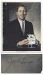 Jack Swigert Signed 8 x 10 Photo -- From His Personal Collection